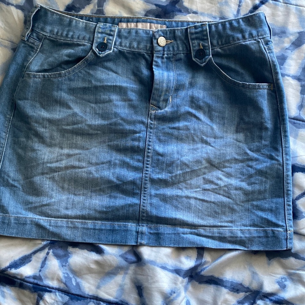 Light blue Jean skirt